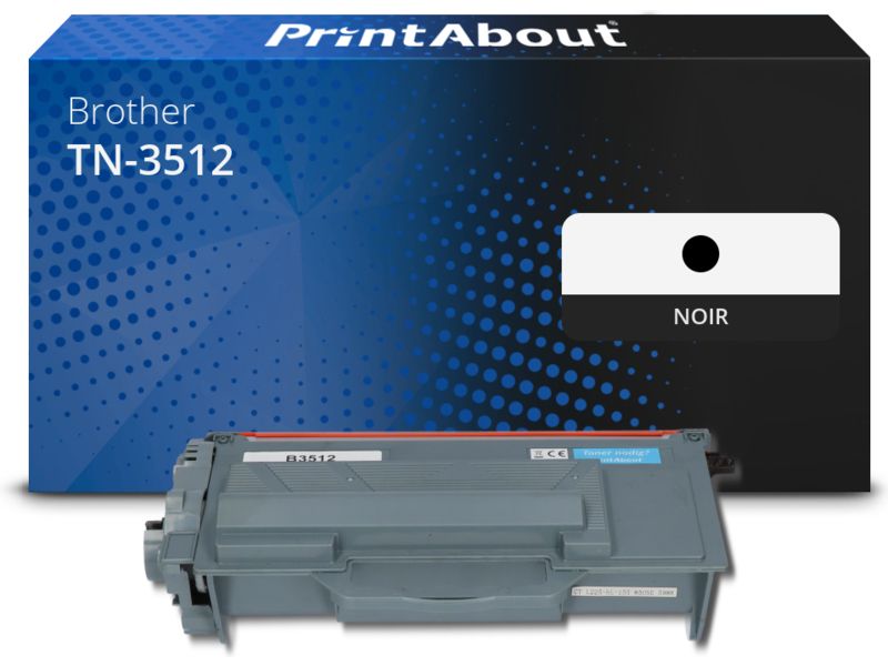 PrintAbout Compatible Brother TN-3512 Toner - Black - High Capacity
