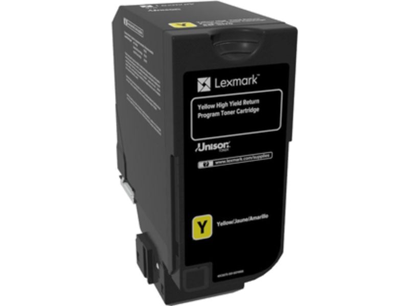 Toner Lexmark 84C2HY0 Amarillo - Alta capacidad