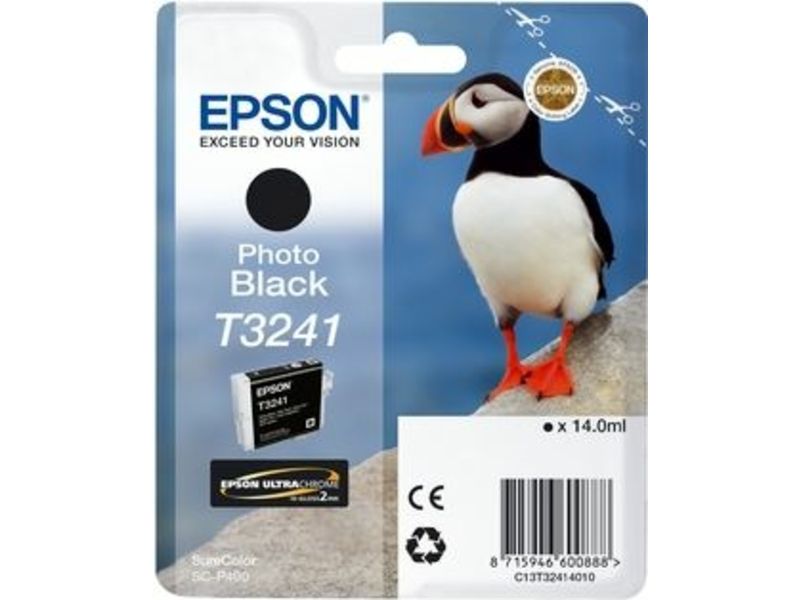 Epson T3241 Photo Black Ink Cartridge