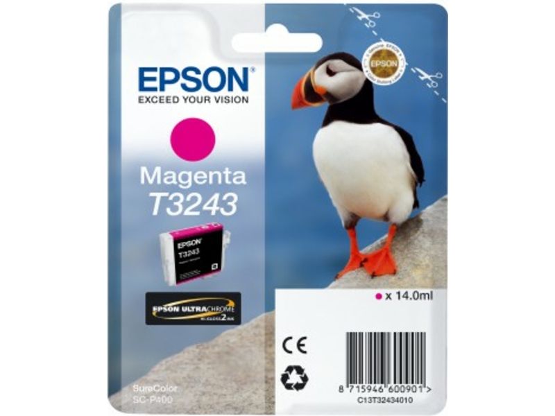 Epson T3243 Magenta Ink Cartridge