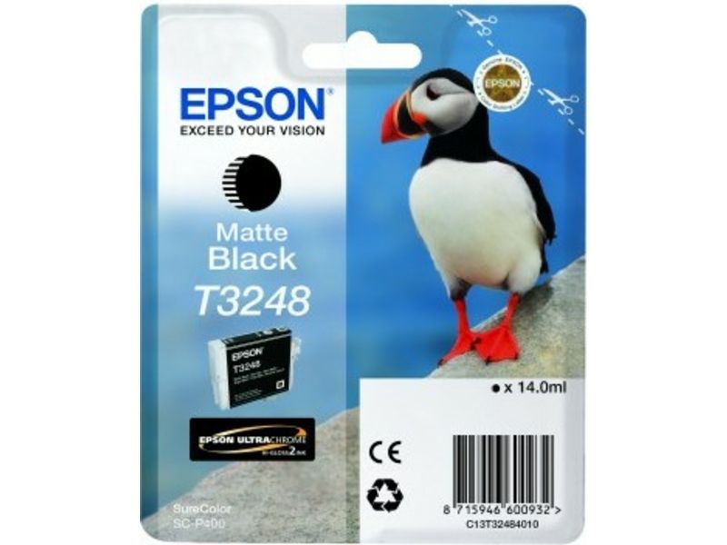 Cartouche d'encre Epson T3248 - Noir mat