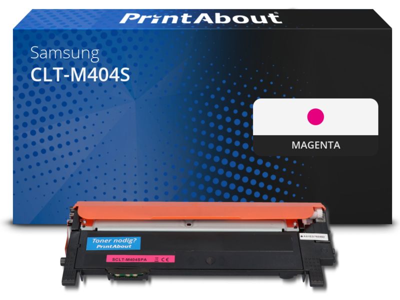 Toner compatible Samsung CLT-M404S (SU234A) - Magenta de PrintAbout