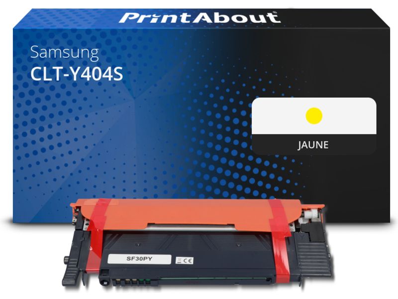 Toner Samsung CLT-Y404S (SU444A) Amarillo por PrintAbout