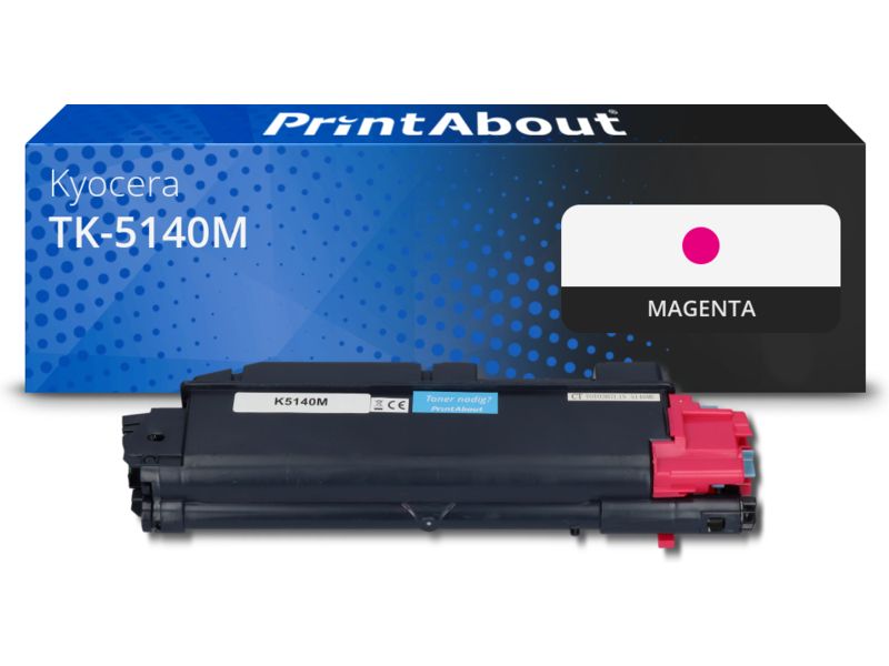 Toner compatible Kyocera TK-5140M - Magenthe