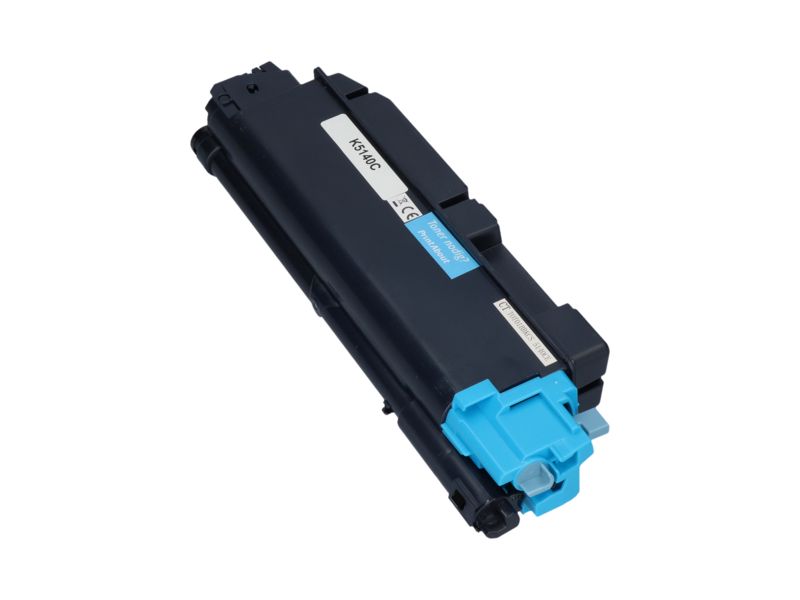 Toner compatible Kyocera TK-5140C - Cian por PrintAbout (Capacidad: 5,500 páginas)