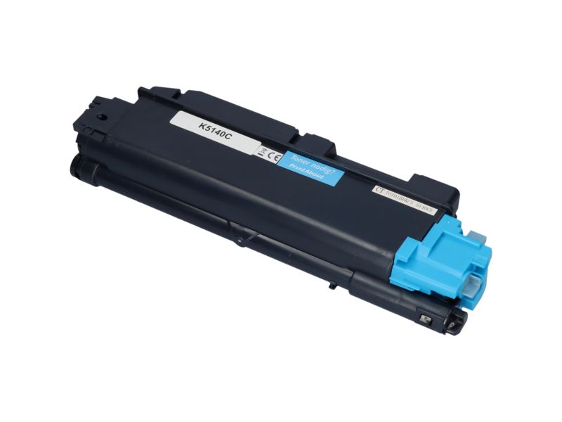 Toner compatible Kyocera TK-5140C - Cian por PrintAbout (Capacidad: 5,500 páginas)