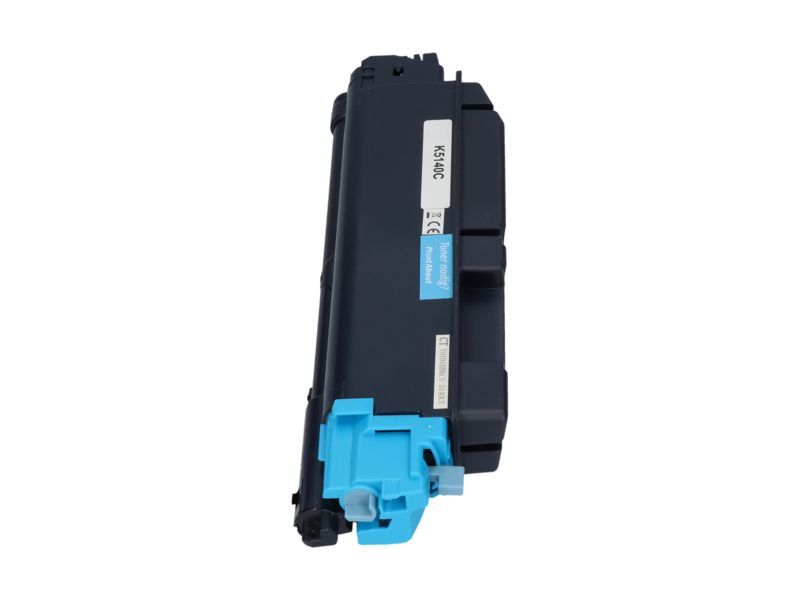 Toner compatible Kyocera TK-5140C - Cian por PrintAbout (Capacidad: 5,500 páginas)