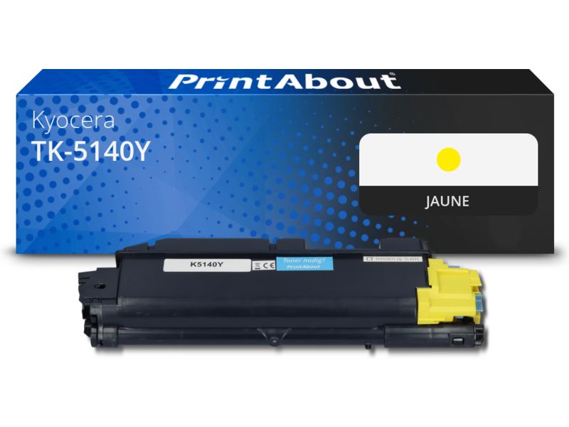 Toner compatible Kyocera TK-5140Y - Amarillo