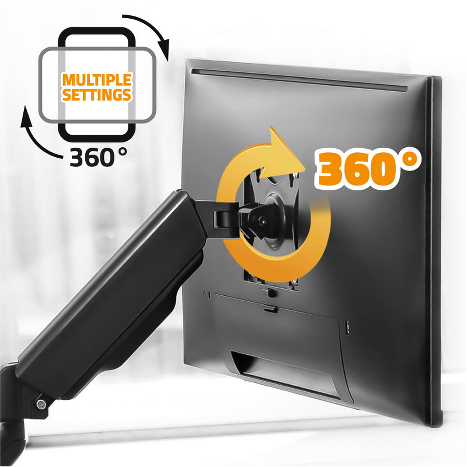 Advance ADV-ARM1M MecaMounts Single - Articulated support 1 screen