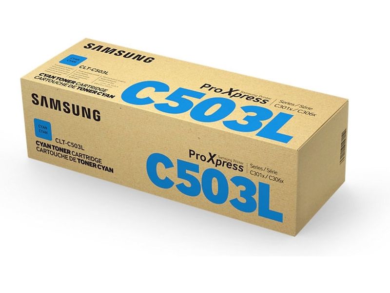 Cartouche d'encre Samsung CLT-C503L, cyan