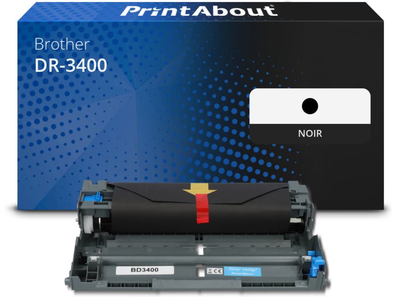 Brother DR-3400 Black Toner - 30,000 Pages