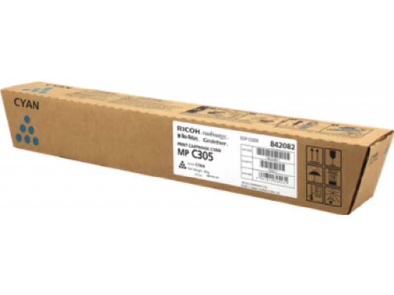 Tinta Ricoh Cian 842082 - Capacidad: 4.000 páginas