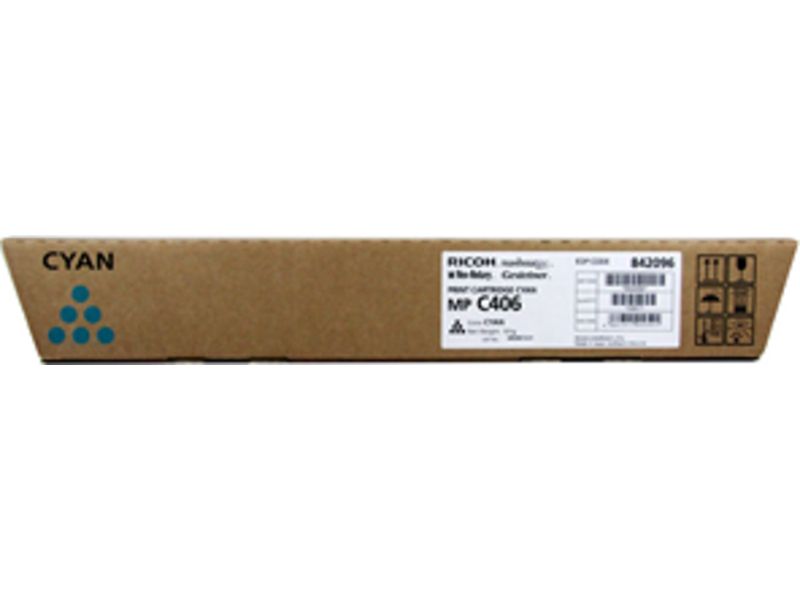 Ricoh Toner MP C406 - Cyan, 6000 Pages