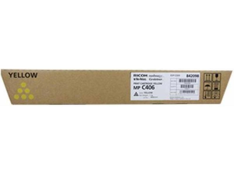 Toner amarillo Ricoh MP C406 (842098)