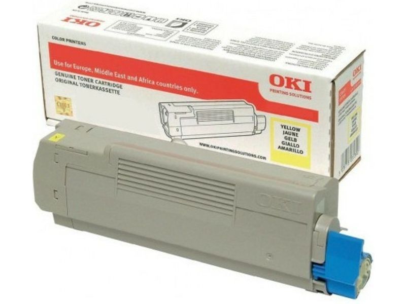 Toner OKI Jaune - Réf. 46471101