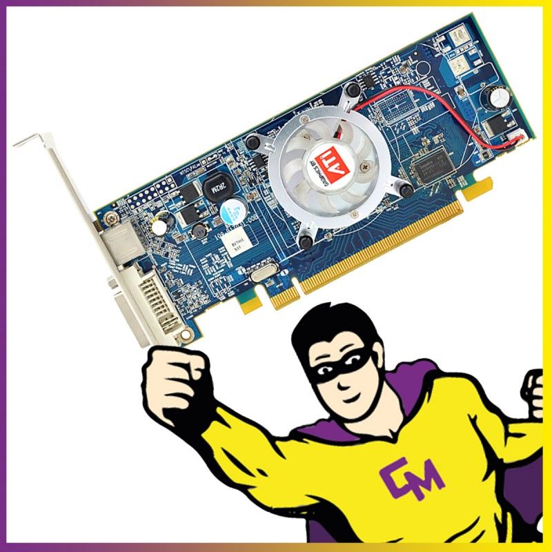AMD Radeon HD2350 64MB LP PCI-Express Graphics Card