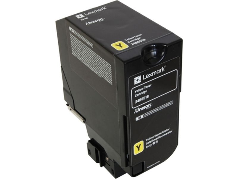 Cartouche de toner Lexmark 24B6518 Jaune