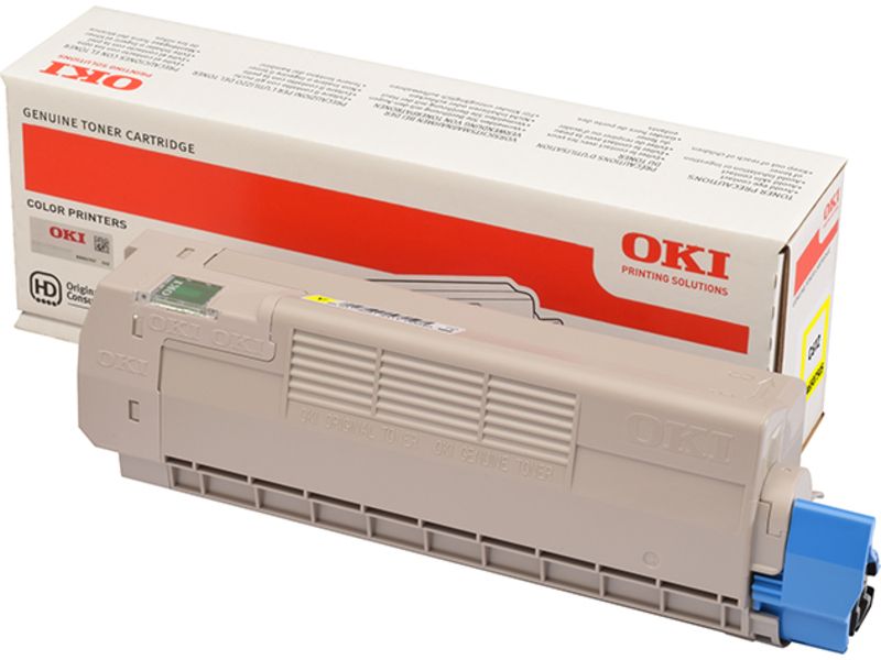 Toner OKI - Jaune - 46507505
