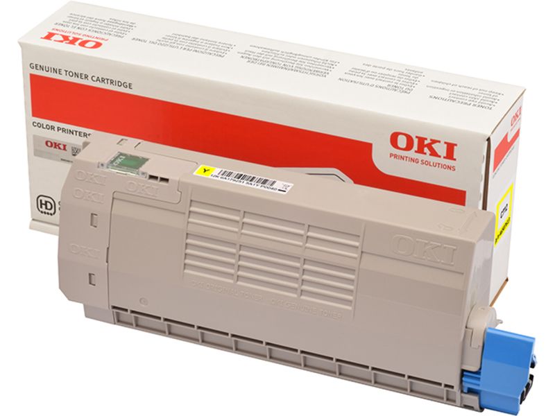 Cartouche toner OKI 46507613 - Jaune