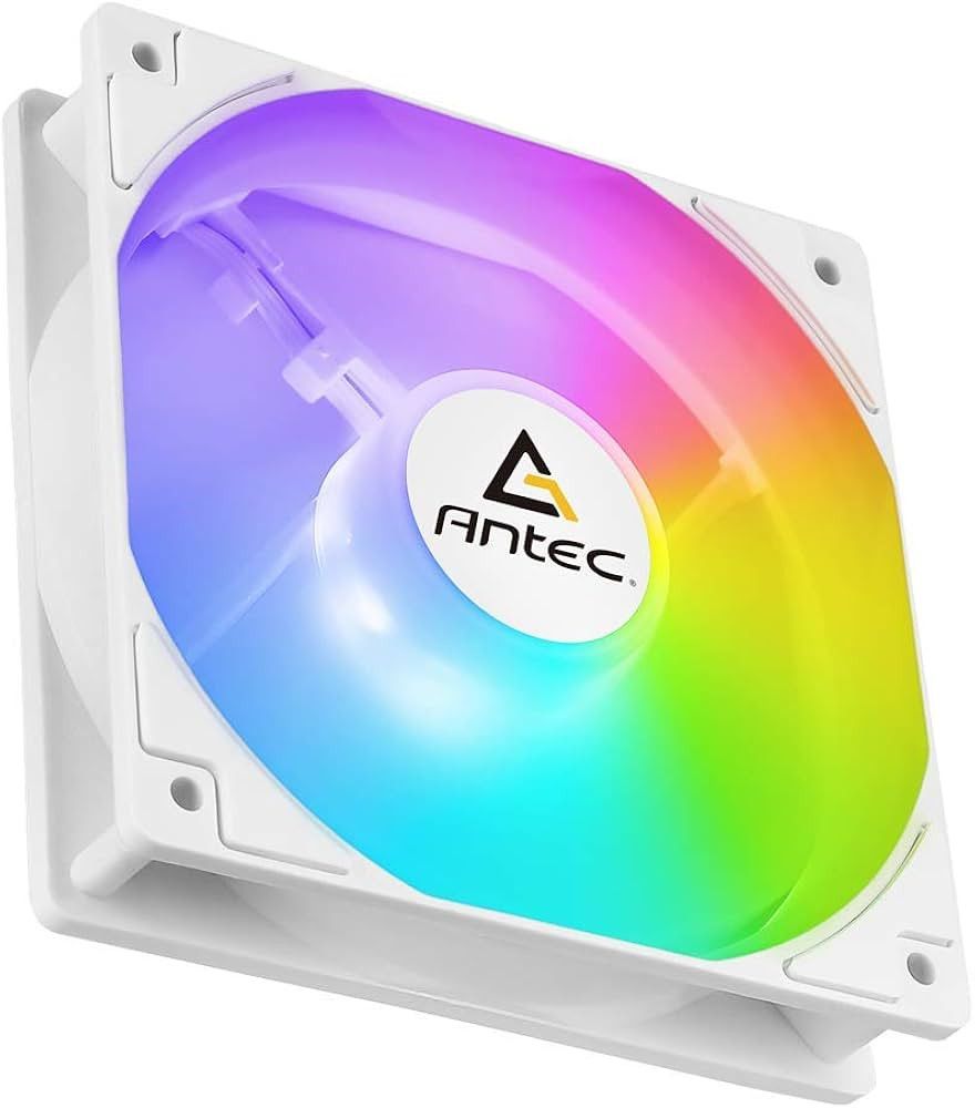 Antec P12 PWM ARGB Fan - White (3 Pack)