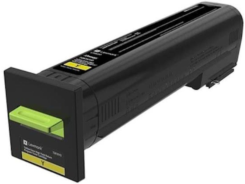 Lexmark 72K2XYE Yellow High-Capacity Toner