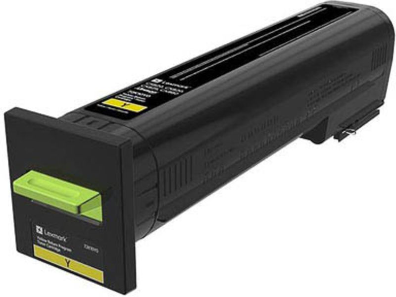 Cartouche de toner Lexmark 72K20Y0 Jaune