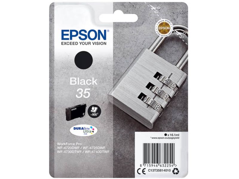 Cartucho de tinta Epson Negro (C13T35814010)