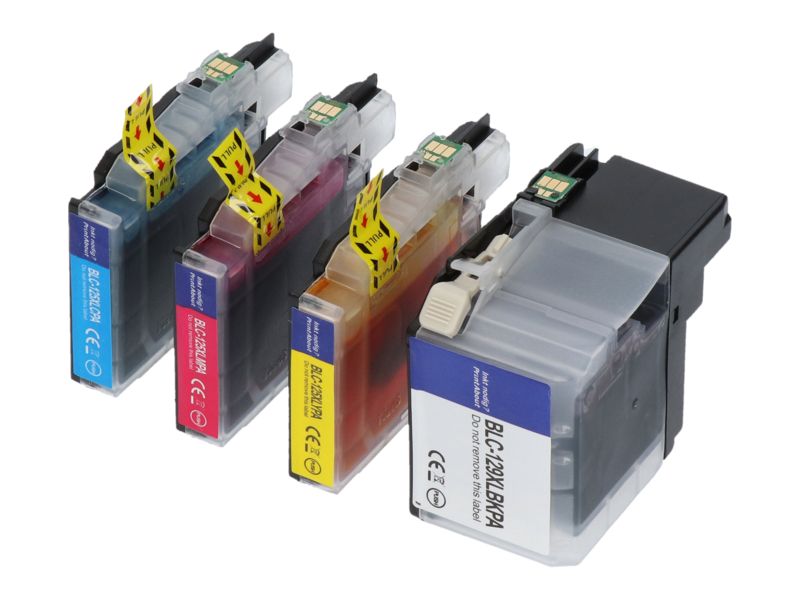Cartouche compatible Brother LC-129XLVALBP - 4 couleurs - Grande capacité - Multipack par PrintAbout