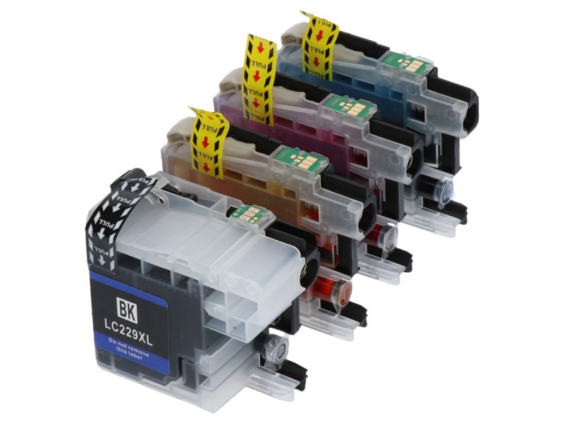 Cartucho compatible Brother LC-229XLVALBP - 4 colores - Capacidad muy alta - Multipack por PrintAbout