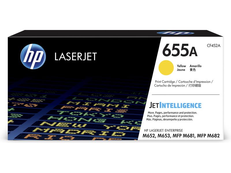 HP 655A (CF452A) Yellow Toner