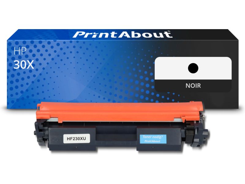 PrintAbout Compatible HP 30X (CF230X) Black Toner - High Capacity