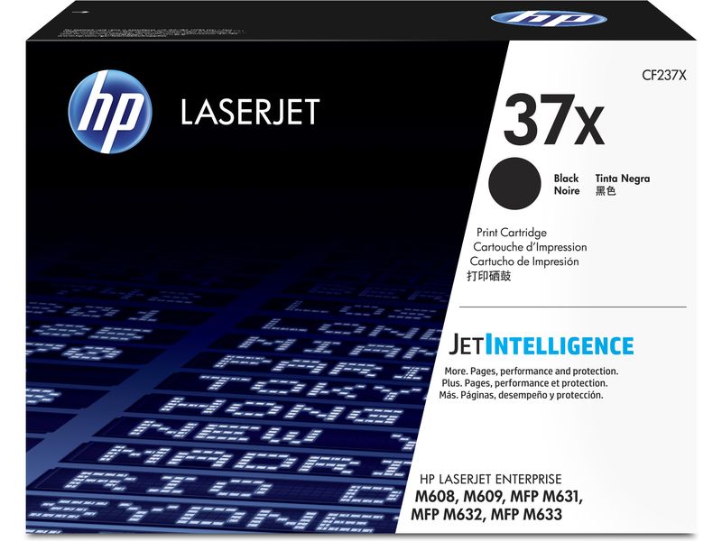 Cartouche toner HP 37X grande capacité - Noir (CF237X)