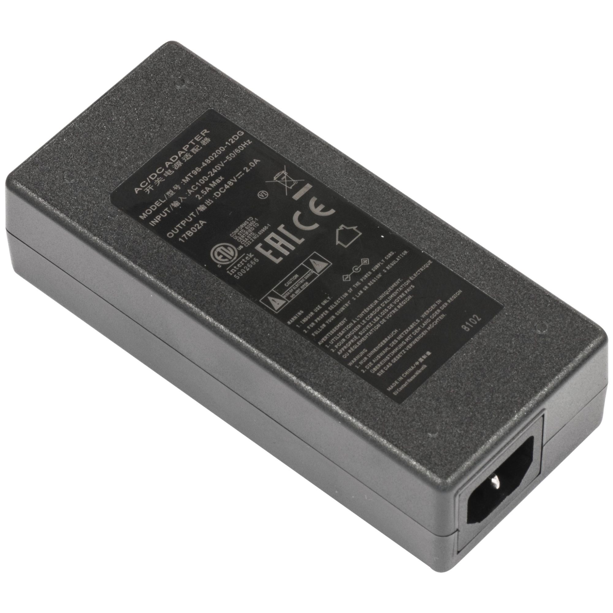 MikroTik 96W Internal Power Adapter & UPS Black