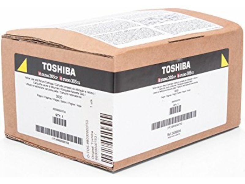 Toshiba T-305PY-R (6B000000753) Toner, Yellow