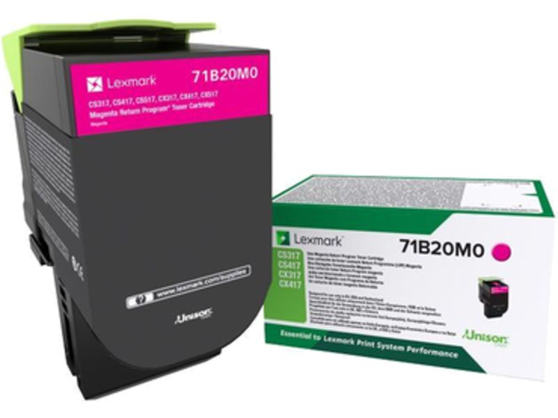 Toner Lexmark 71B20M0 Magenta