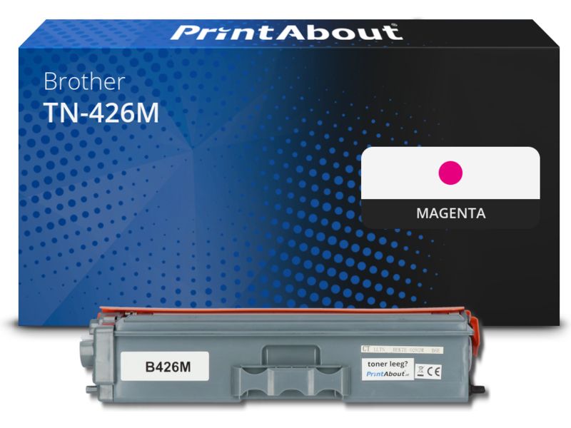 Toner compatible PrintAbout Brother TN-426M - Magentă - Grande capacité
