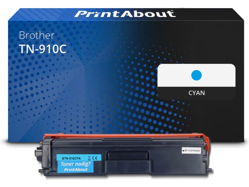 Toner Brother TN-910C Cyan - Très grande capacité