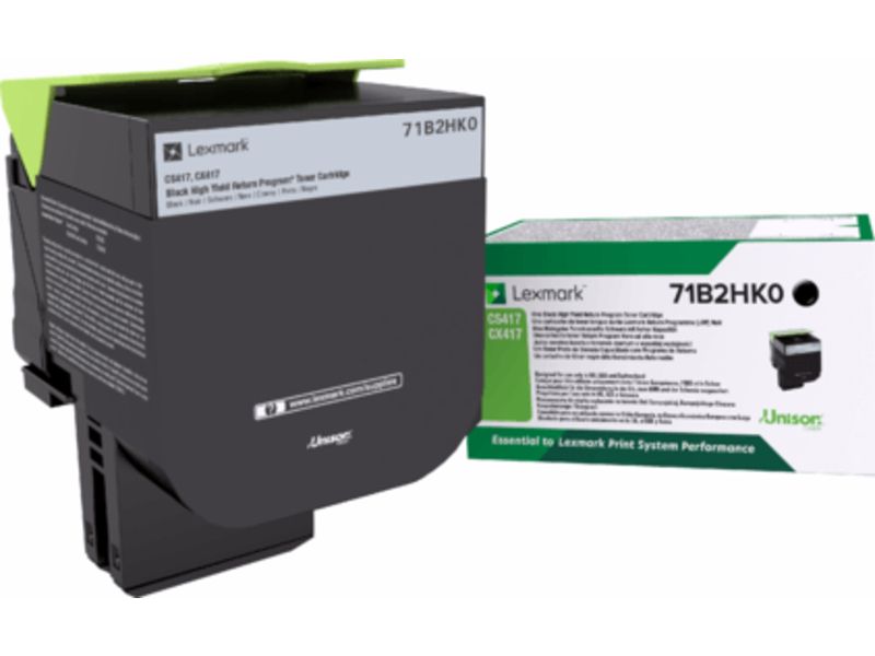 Toner Lexmark 71B2HK0 Negro - Alta Capacidad
