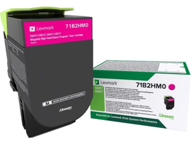 Cartouche de toner Lexmark 71B2HM0 Magentă