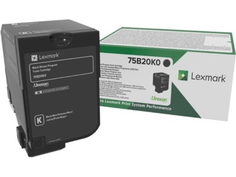 Toner Lexmark 75B20K0 Negro