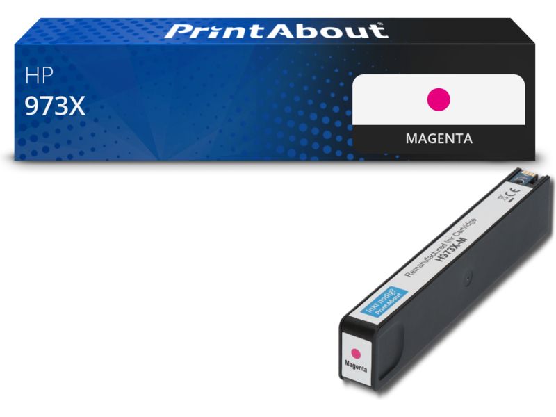 PrintAbout HP 973X Compatible Cartridge - Magenta - High Capacity