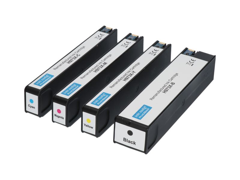 PrintAbout HP 973X Compatible Cartridge - 4 Colors - High Capacity - Multipack