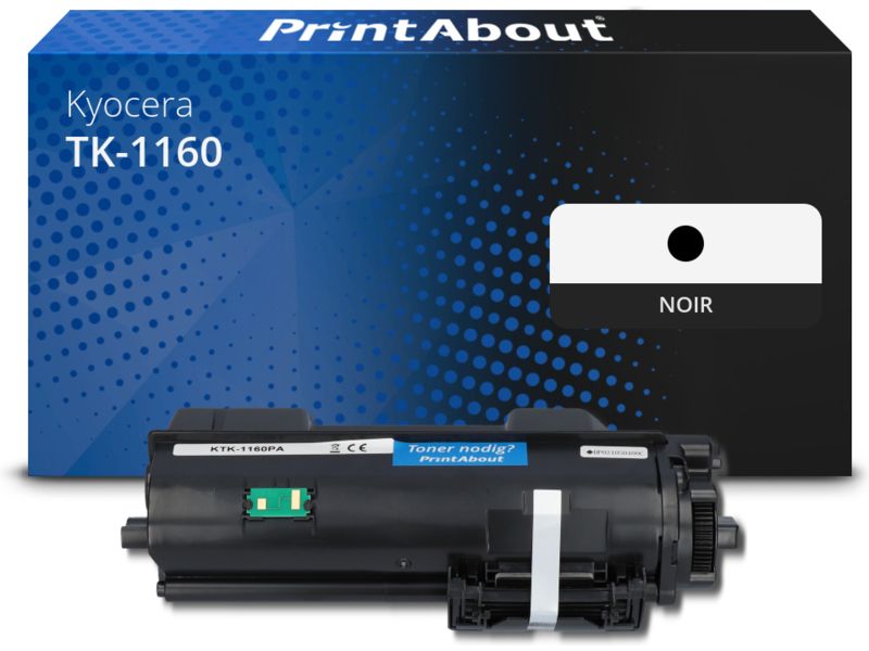 Kyocera TK-1160 Toner, Black - PrintAbout