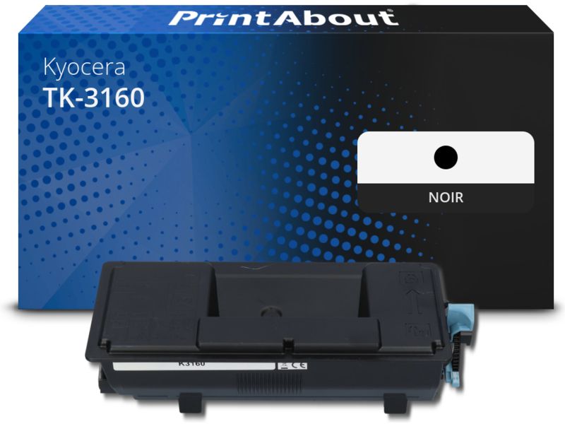 PrintAbout Kyocera TK-3160 Toner - Black