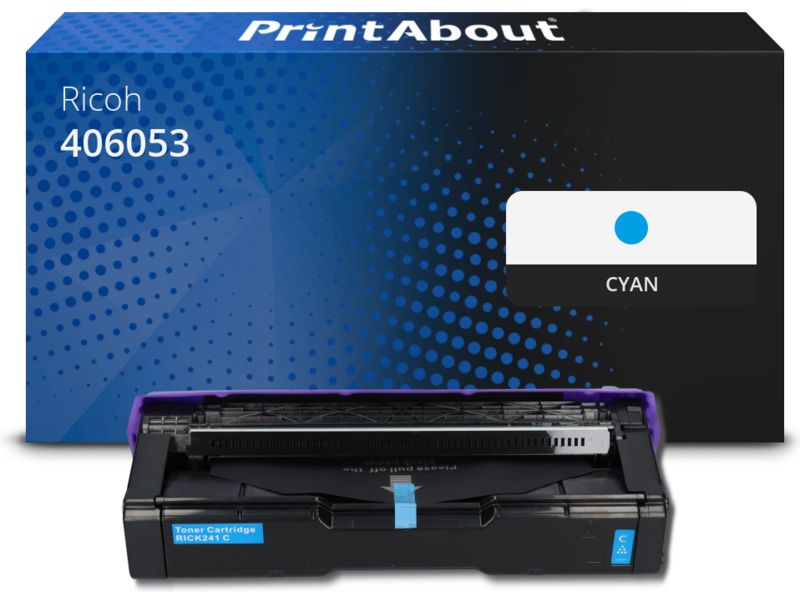 Cartouche d'encre Ricoh compatible (406053/406097) - Cyan par PrintAbout