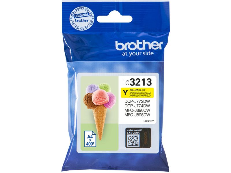 Cartucho de tinta Brother LC3213Y - Amarillo - Gran capacidad