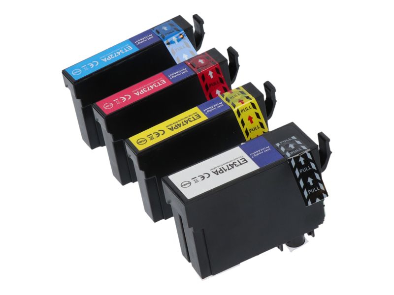 Cartouche compatible Epson 34XL (C13T34764010) - 4 couleurs - Grande capacité - Multipack par PrintAbout