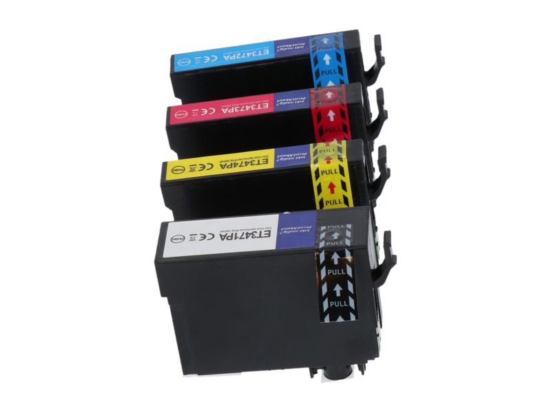 Cartouche compatible Epson 34XL (C13T34764010) - 4 couleurs - Grande capacité - Multipack par PrintAbout