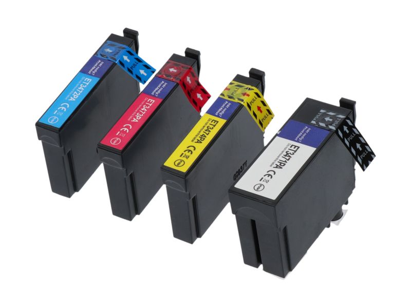 Cartouche compatible Epson 34XL (C13T34764010) - 4 couleurs - Grande capacité - Multipack par PrintAbout