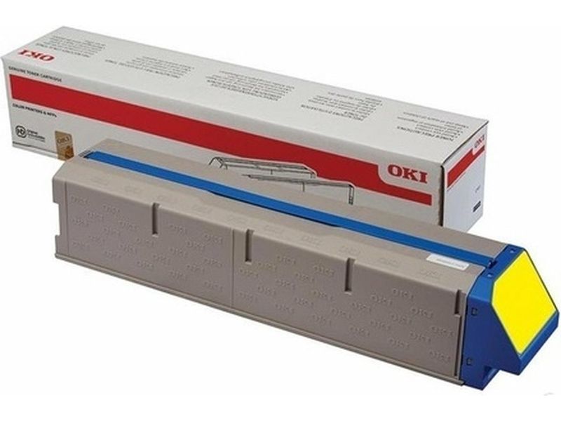Cartouche de toner jaune OKI (45536553)